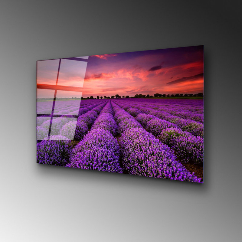 Élégante peinture décorative en verre trempé de 19,7 po x 27,6 po | 100% verre trempé, épaisseur: 0,16 pouce | Parfait pour la décoration intérieure, le salon et le bureau | Superbe œuvre d'art avec une esthétique moderne