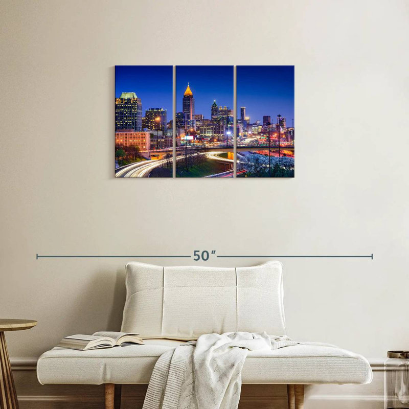 Rorry Atlanta Afterlight, 20" H x 33" W