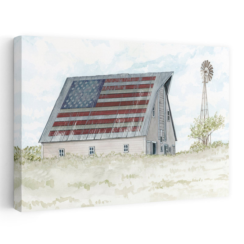 États-Unis, grange, art contemporain abstrait, architecture de paysage, H 16 po x l 24 po