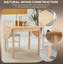 Extendable with Solid Wood Base Dining Table