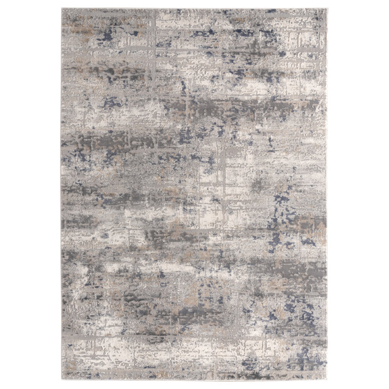 Emmeline Abstract Indoor Rug, Rectangle 1'11" x 3'