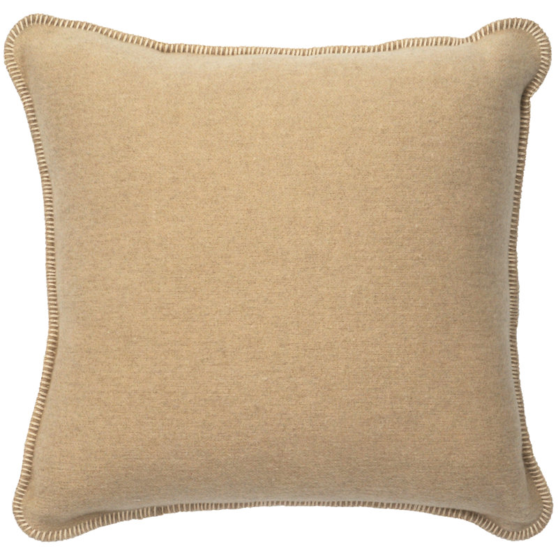 Wooded River Cr猫me - Pillow 20x20, Cream