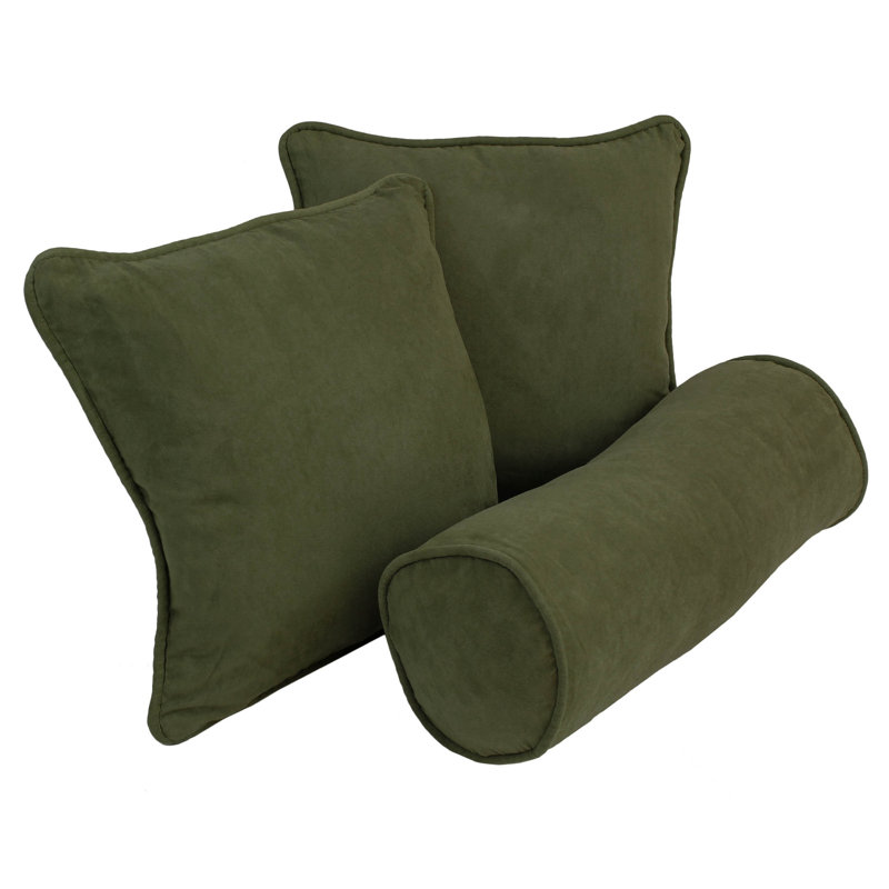  Ensemble de coussins intérieurs / extérieurs, Vert forêt