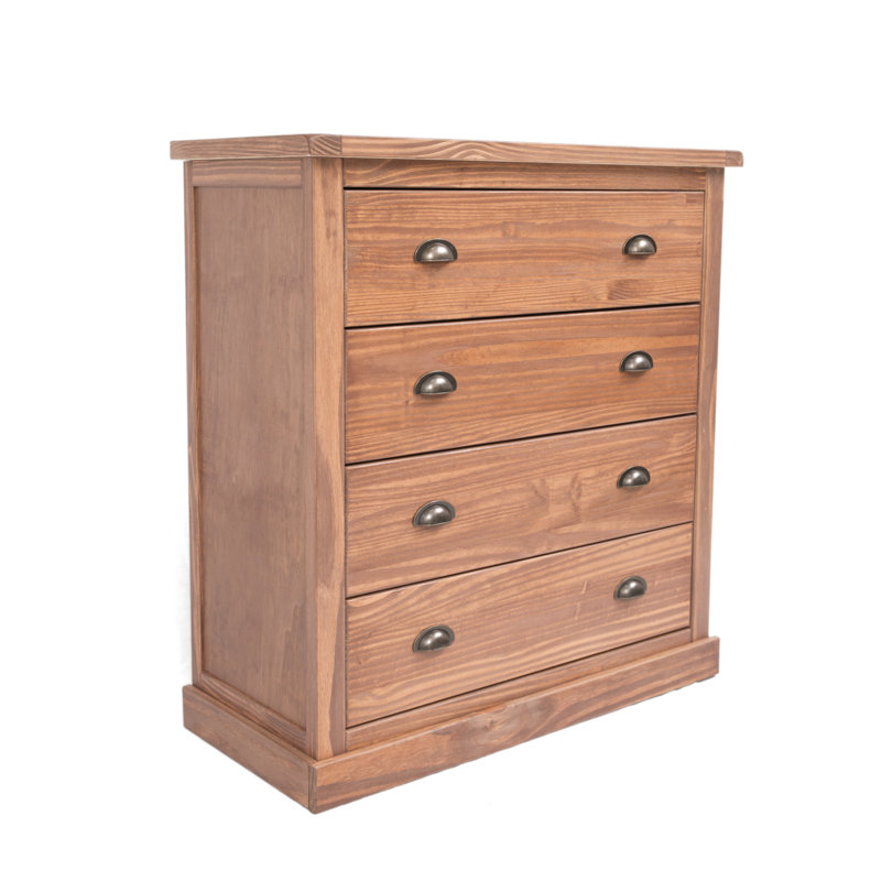 Driggers 90cm W 4 - Drawer Chest of Drawers