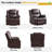 Kamarli 38.2" W Faux Leather Recliner-550211569