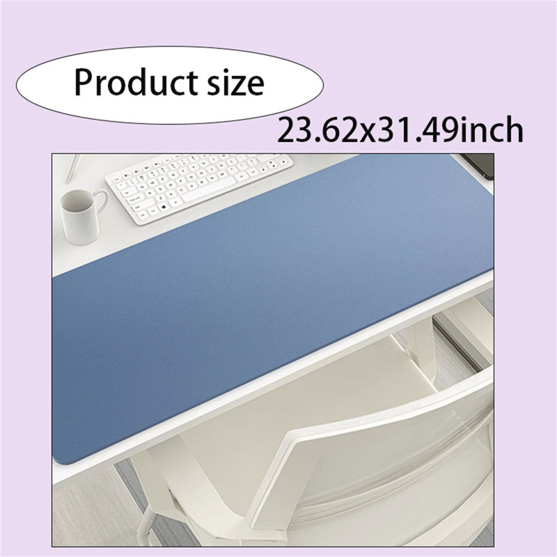 Nappe imperméable et résistante à l'huile et à l'eau, tapis de bureau d'ordinateur, sous-main