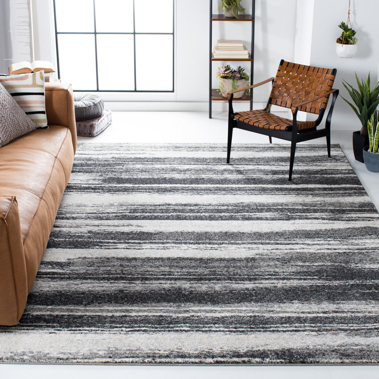 Kazlyn Retro Performance Abstract Rug