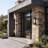 20" H Large Outdoor Wall Sconces Matte Black with Etched Opal Glass-381057422