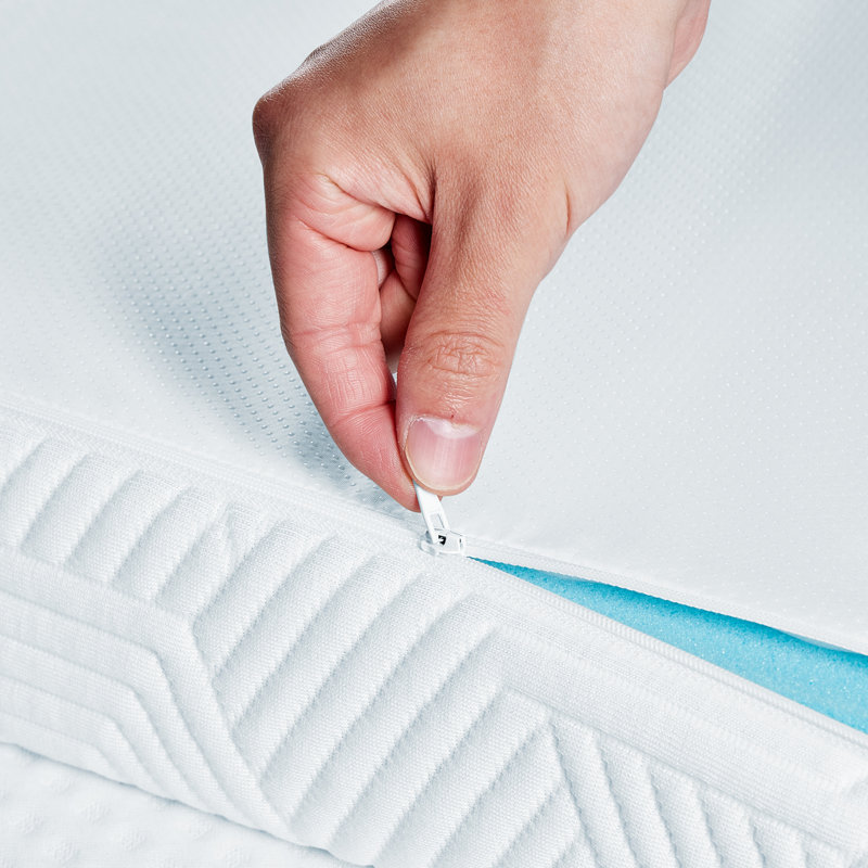3” Viscoelastic Gel Foam Mattress Topper, Double