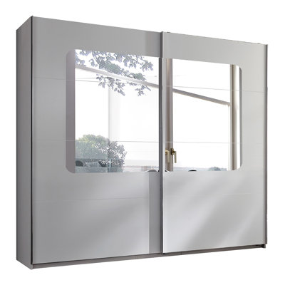 Gwendia 2 Door Manufactured Wood Wardrobe