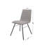 Chaise d'appoint rembourrée West Alton en gris anthracite