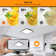 Deshunda 1 - Light 19.7" Simple Square LED Flush Mount