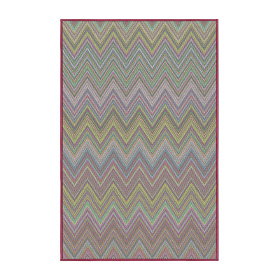 Tapis gris/noir/bleu à motifs