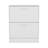 Ozzy Shoe Cabinet, 2 Tilt-Out Doors, Slim Design, Internal Supports, Modern Style, White-1846988696
