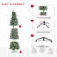 Arbre de Noël artificiel pré-éclairé enneigé-1047339141