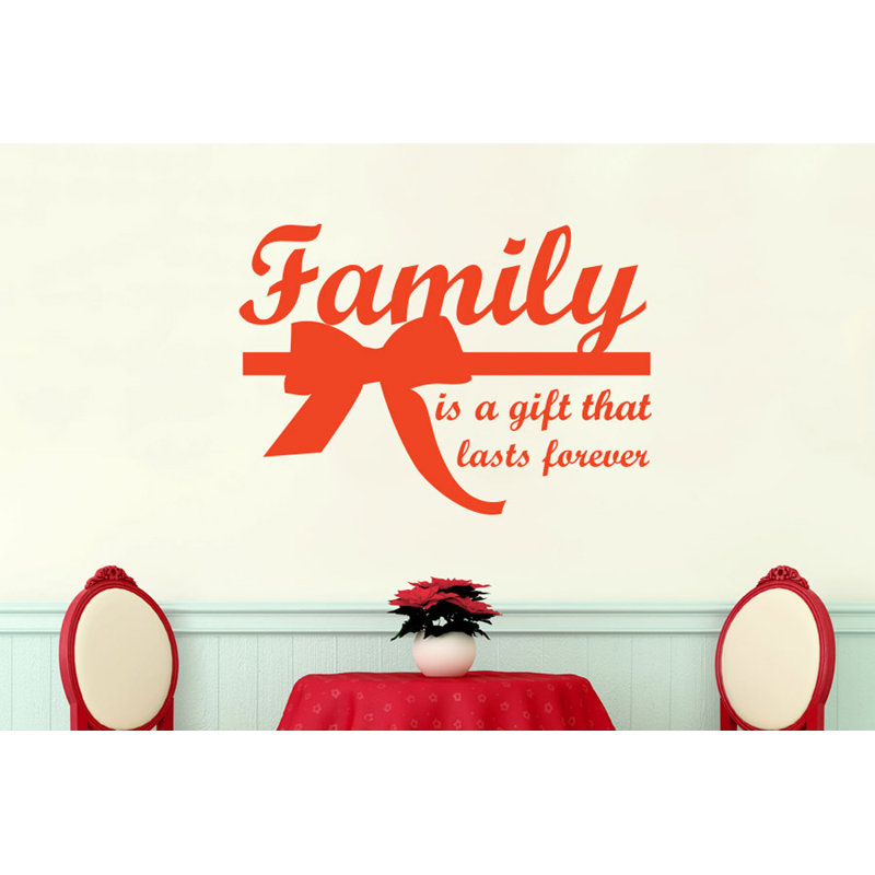 Wall Decal, Medium, Orange