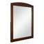 Miroir rectangulaire moderne encadré en bois Pine Brook Cherry, 85,7 cm (L) x 101 cm (H)