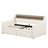 Twin Size Daybed In Beige, With Storage Compartments, Led Lighting And Charging Facility Upholstered Beige Possibilities, Lights Convenience Provision-1163058757