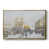 Toile avec cadre flottant or est en rupture de stock