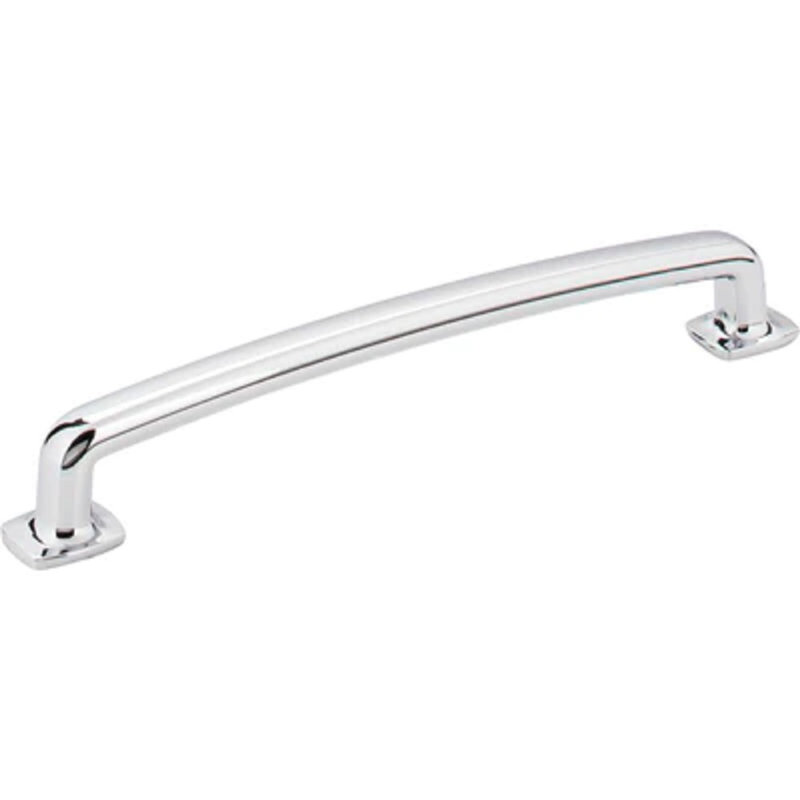 Poignée arche 12" center to center, Nickel chrome poli