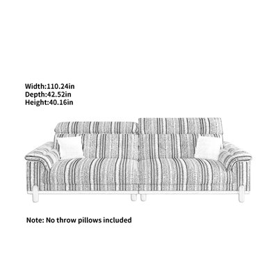Creative Stripes Sofa