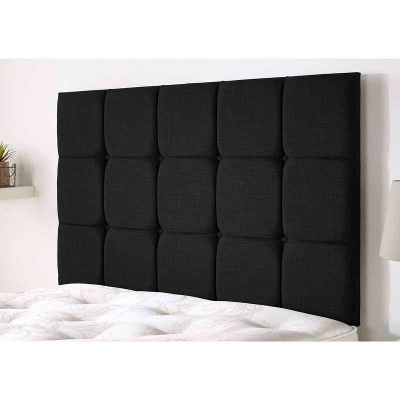 Upholstered Headboard, Double (4'6"), Sky