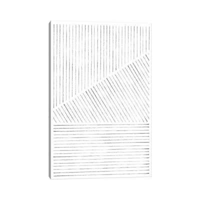Abstract Geometric Lines - Print on Canvas