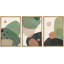 Illustration de géométrie abstraite de style Mid-Century, motifs géométriques pastels modernes-100708359-100708356