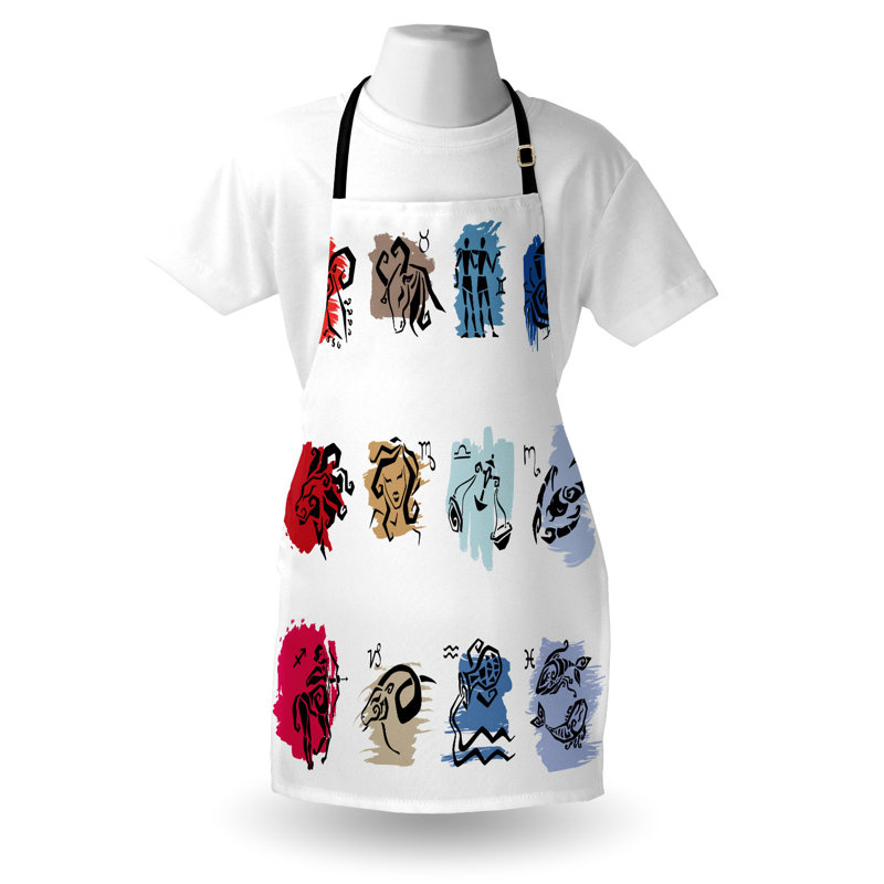 No Pattern Bib Apron