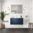 Bath Vanity With Faucet Set And LED Mirror