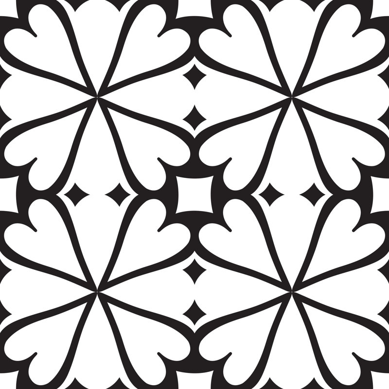 Carreau de mosaïque en vinyle auto-adhésif l 12 po x L 12 po