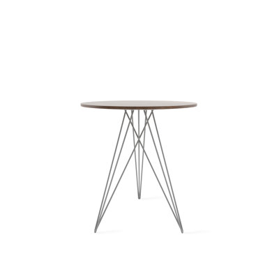 Hudson Solid Wood Top End Table