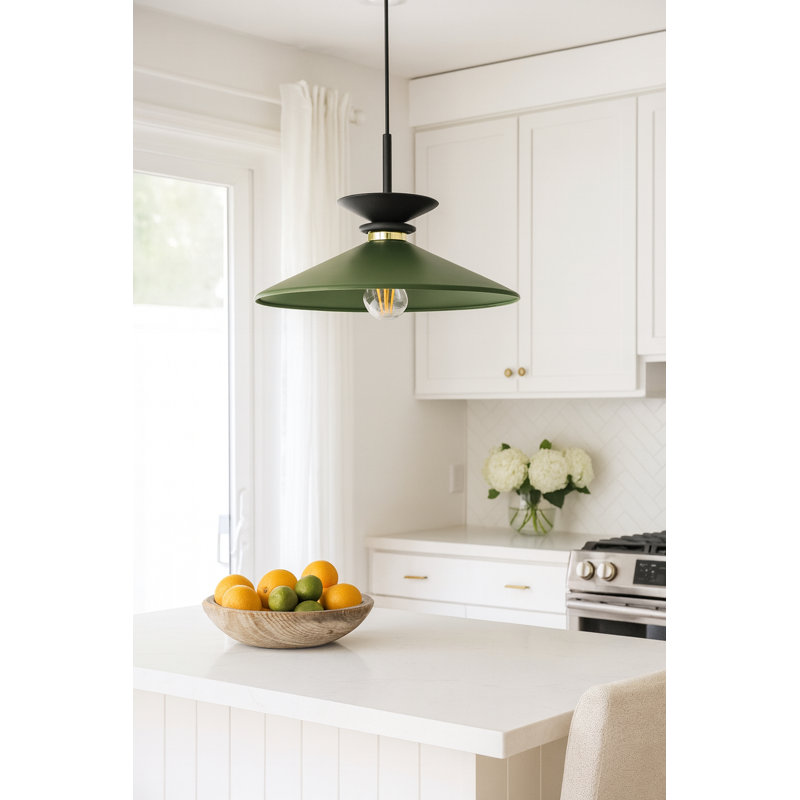 Velutto Latte 1-light Pendant, Khaki