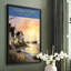 LANDSCAPES Series CCLxxvii - reproduction encadrée de qualité supérieure - prête à être accrochée - aucun clou requis-35909175-35909163