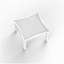 Table d'appoint en plastique Voxel