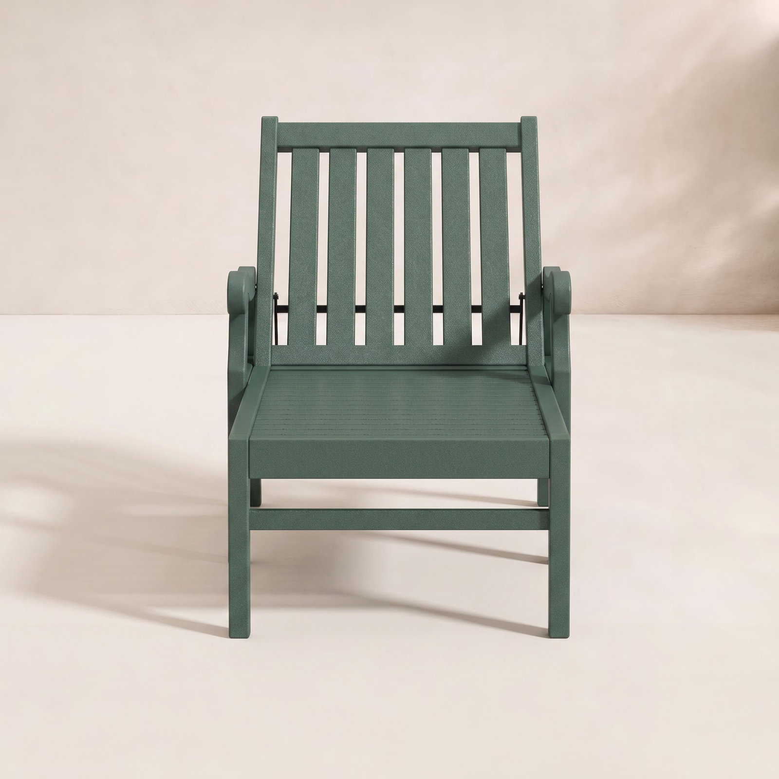POLYWOOD® Verlyn 30" Patio Chaise Lounge, Green