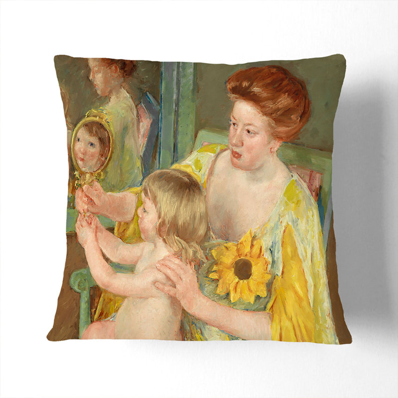 Square Cushion, 55cm H x 55cm W x 20cm D