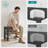 6 Pair Shoe Storage Bench