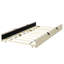 Lit plateforme simple tapissier en velours avec lit gigogne beige - Aucun sommier requis-1890750282-1890750280