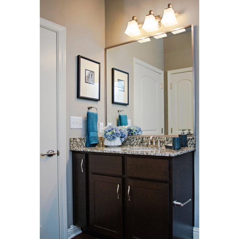 Bendigo Satin Nickel Vanity Light, 3