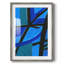 «Invveded Blue», reproduction encadrée-1822192023