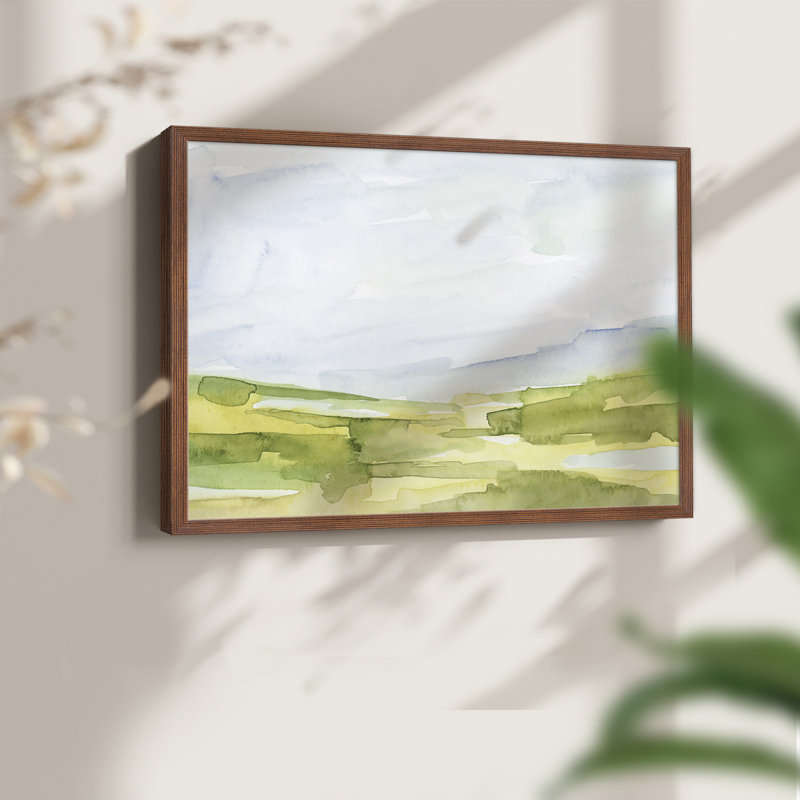 Watery Lowlands IV -Framed Print - Restickable
