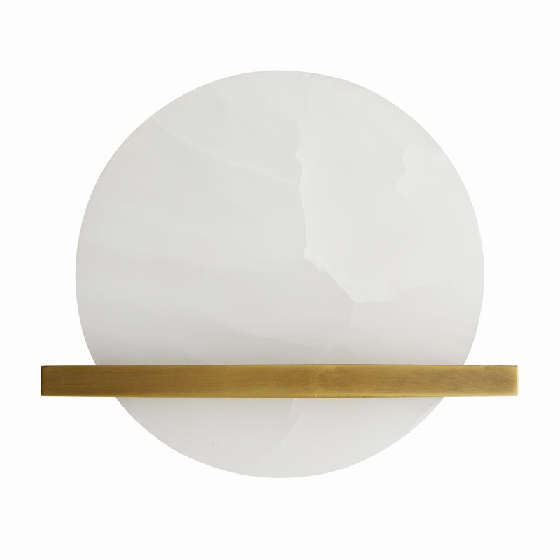 Savion 1 - Light Flush Mounted Sconce, Gold