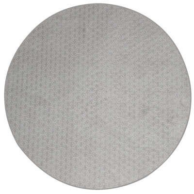 Tapis géométrique gris
