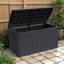 Coffre de terrasse en résine à double paroi 230 gallons - Rangement et sièges imperméables et verrouillables, capacité de 440 lb-122092621