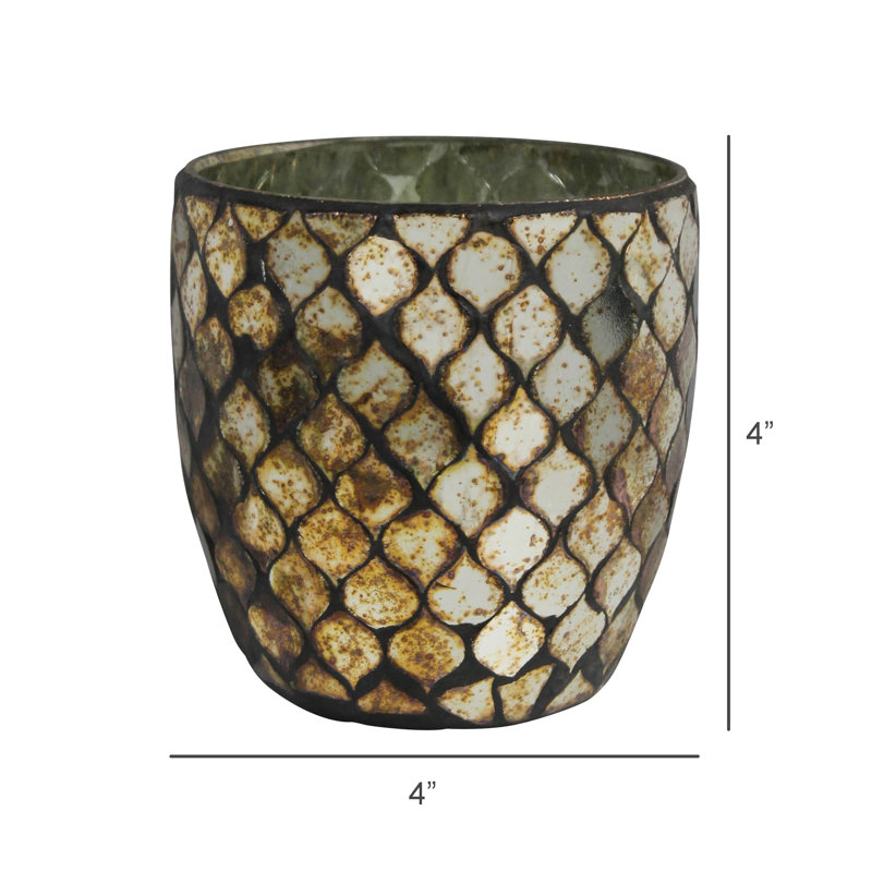 Votive mosaïque, or
