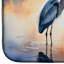 Blue Heron in the Golden Hour Dish Drying Mat