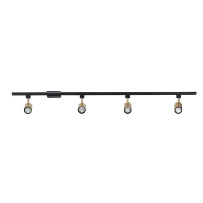 56'' 4 -Light Linear Track Kit with Dimmable and Adjustable Head