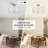16" semi-flush mount ceiling light fixture
