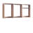 Devi Oak Wall Mounted Wood Closet System-1627663925